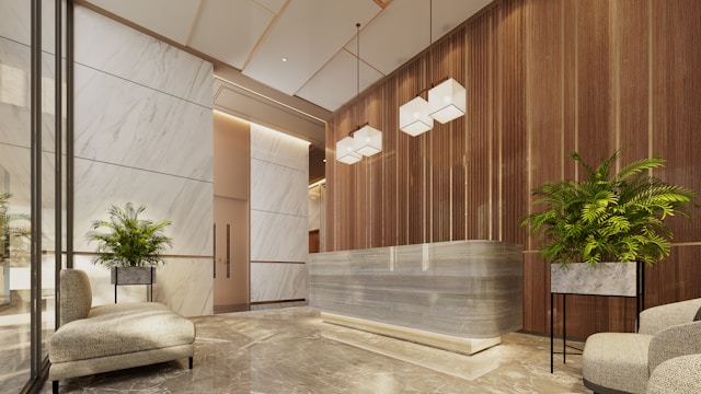 15 Desain Plafon Kantor Minimalis yang Simpel, Estetik, dan Profesional